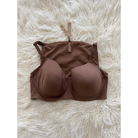Skims Fits Everybody Back Smoothing Full Coverage Bra Jasper Size 44DDD - Picture 4 of 11